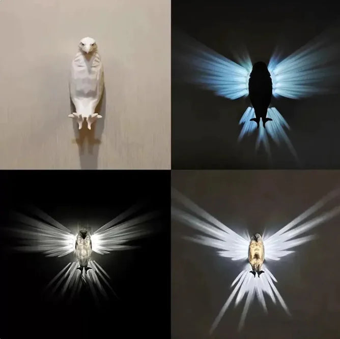 Bird Wall Lamp Owl Eagle Shape