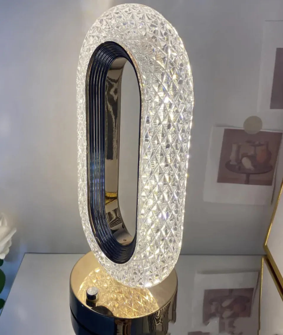 Crystal Desk Lamp