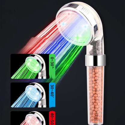 LED Light   Shower Head